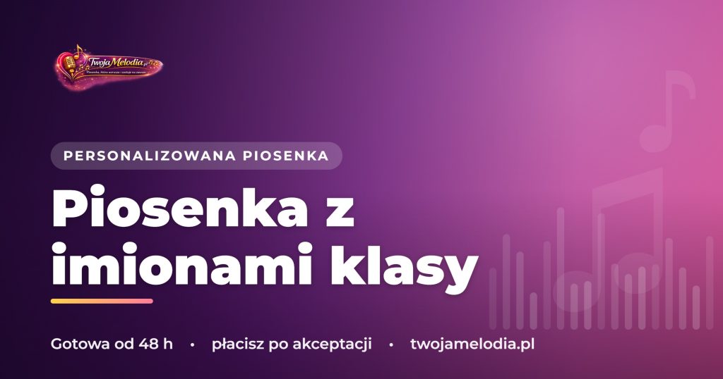 Piosenka z imionami klasy – ile imion zmieści się w utworze? Test na 25 osobach