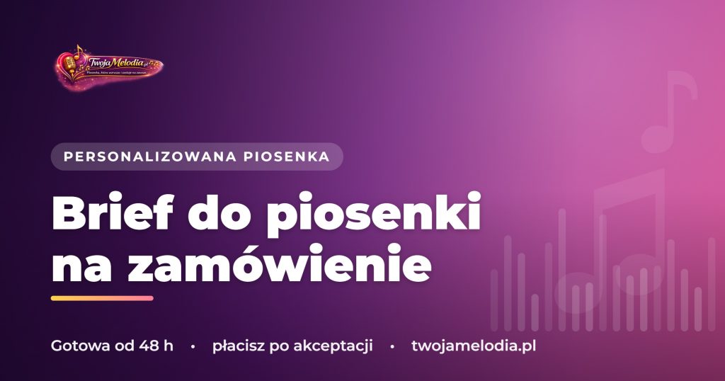 Brief do piosenki na zamówienie – 10 najczęstszych pomyłek