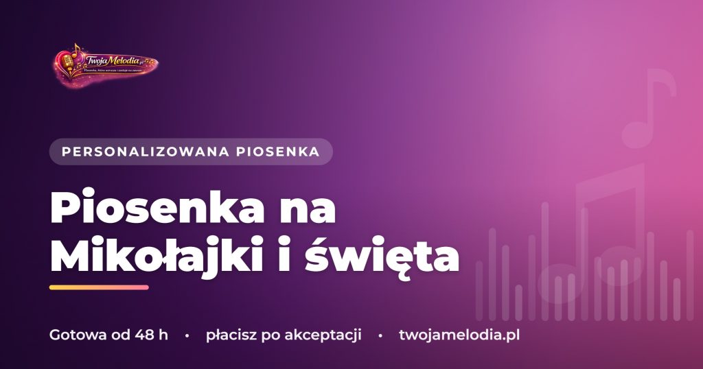 Piosenka na Mikołajki i święta - zamów już teraz, unikniesz grudniowego pośpiechu
