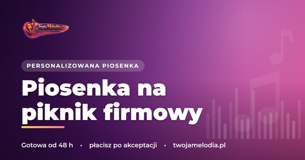 Piosenka na piknik firmowy - integracja, która zostaje w pamięci zespołu